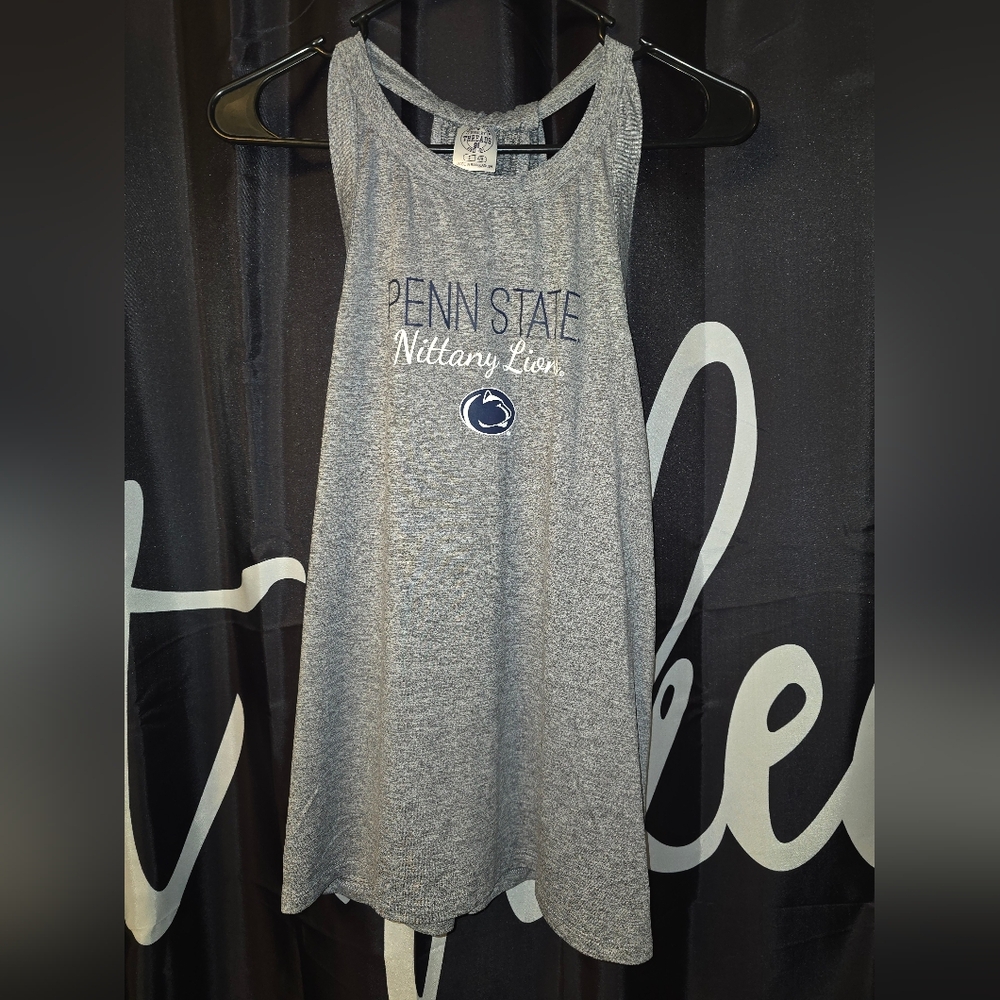 Rivalry Threads Gray Penn State Tank Top